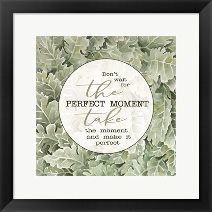 Framed Perfect Moment Print