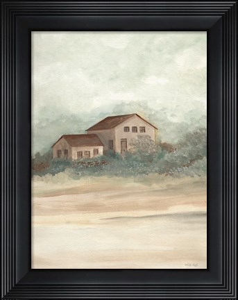 Framed House in Country Print