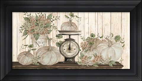 Framed Autumn Still Live Print