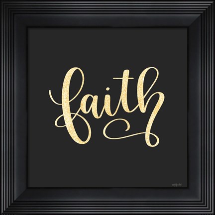 Framed Faith Print