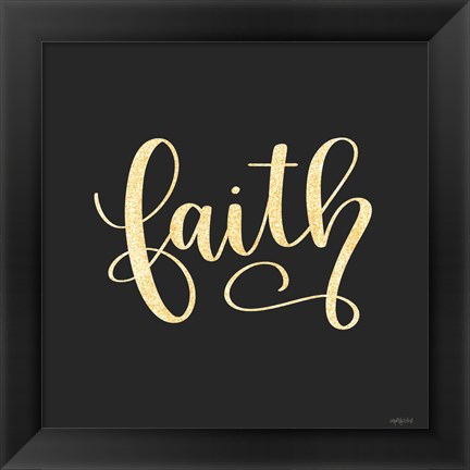 Framed Faith Print