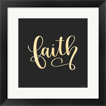 Framed Faith Print