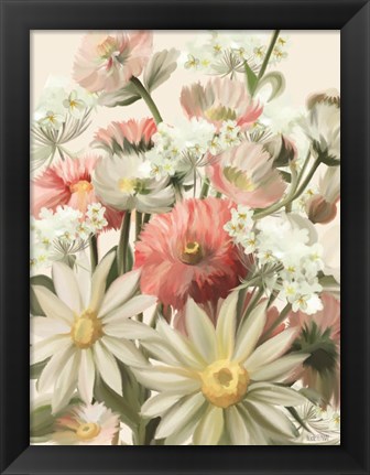 Framed Summer Wildflowers Print