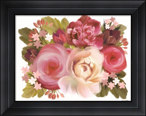 Framed Heartfelt Blossoms Print