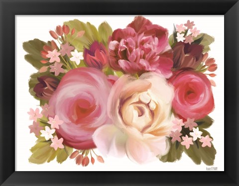 Framed Heartfelt Blossoms Print