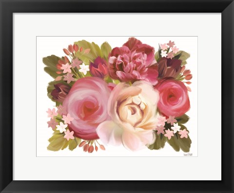 Framed Heartfelt Blossoms Print