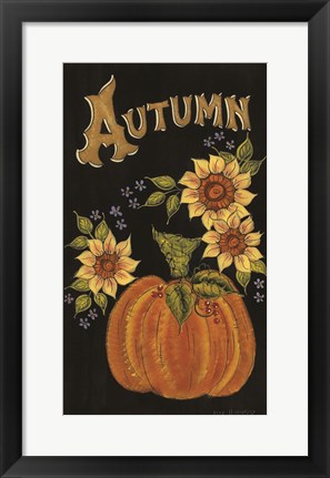 Framed Autumn Print