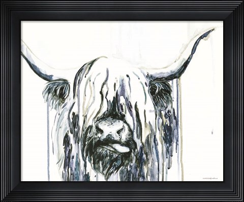 Framed Rain Drops Keep Falling Print