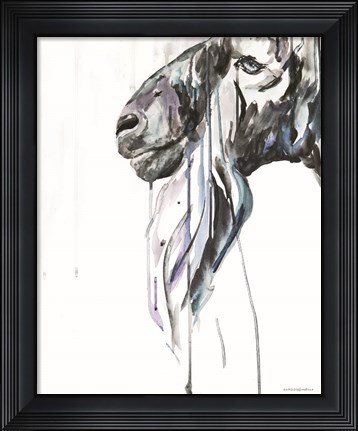Framed Goat-Tee Print