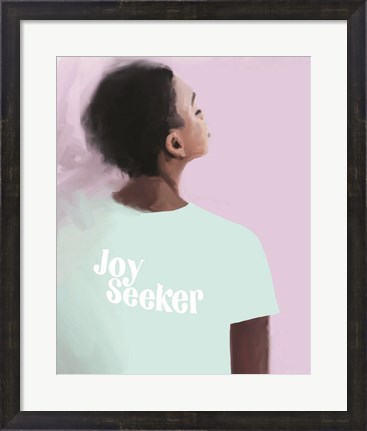 Framed Joy Seeker Print