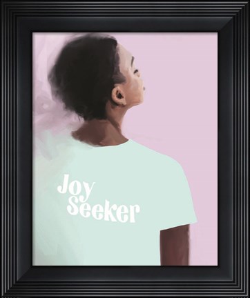 Framed Joy Seeker Print