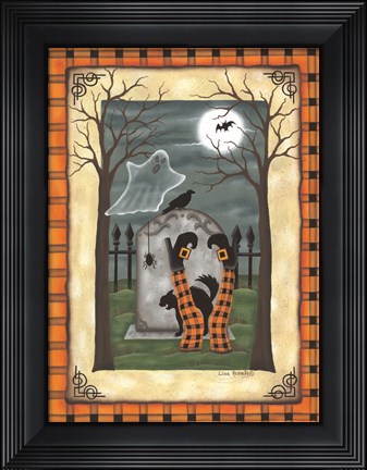 Framed Witch Legs Print