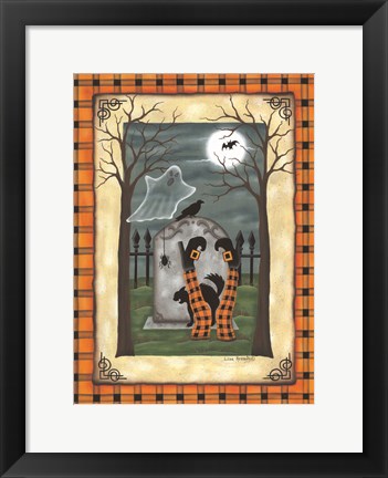 Framed Witch Legs Print