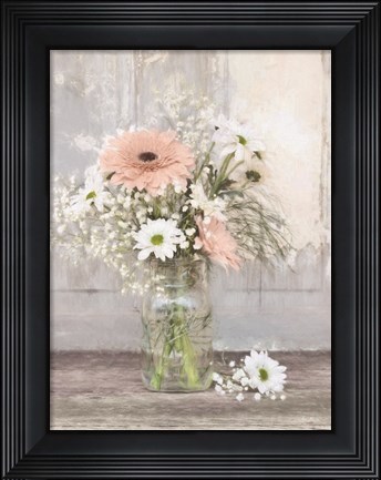 Framed Farmhouse Floral III Print