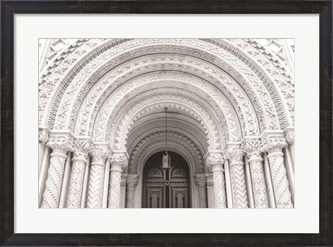 Framed Masonic Entrance Print