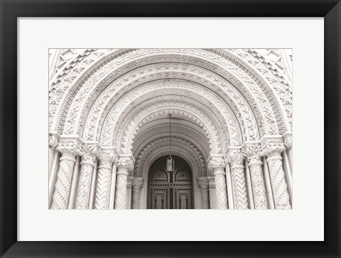 Framed Masonic Entrance Print