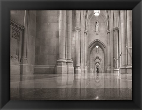 Framed National Cathedral Print