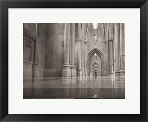 Framed National Cathedral Print