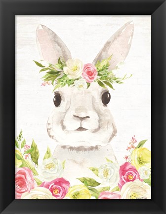 Framed Spring Bunny Print