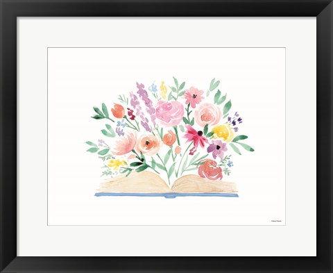Framed Read a Book Print