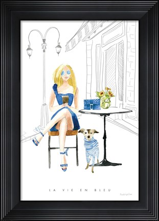 Framed Paris Girlfriends VI Print