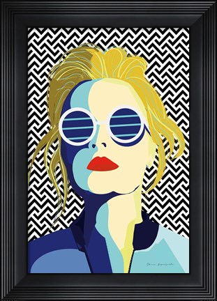 Framed Style and Attitude IV Print