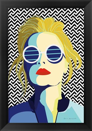 Framed Style and Attitude IV Print