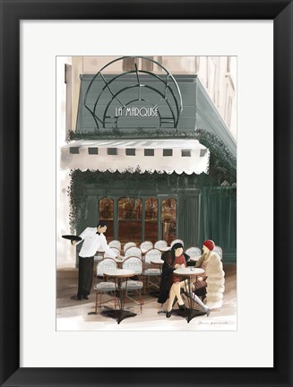 Framed Paris Bistro Print