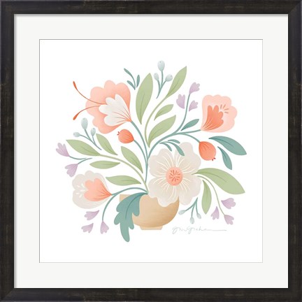 Framed Sweet Bouquet II Print