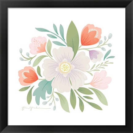 Framed Sweet Bouquet I Print