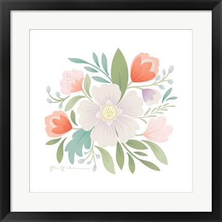 Framed Sweet Bouquet I Print