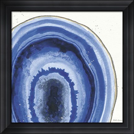 Framed Geode I Print