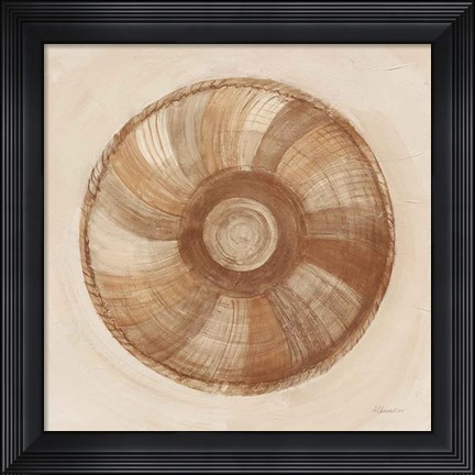 Framed Light Woven Beauty II Print