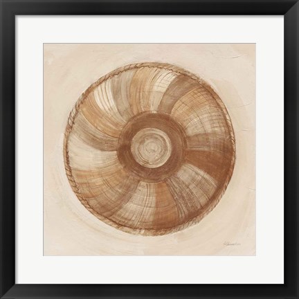 Framed Light Woven Beauty II Print