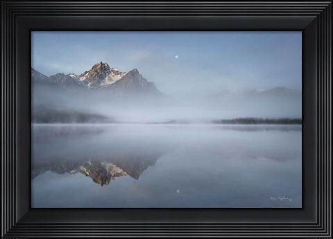 Framed Stanley Lake Idaho Print