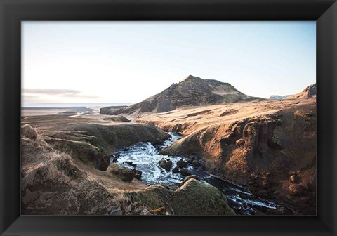 Framed Above Skogafoss Print