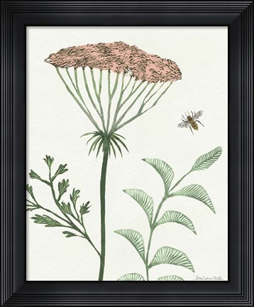 Framed Springtime III Warm Print