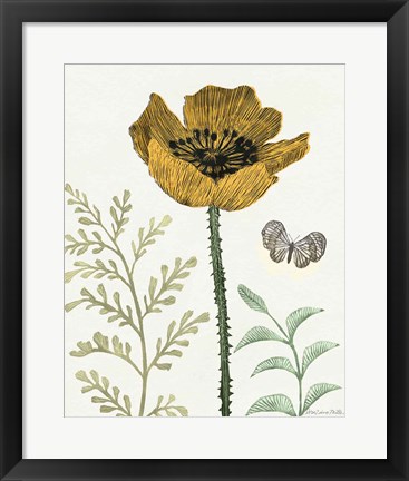 Framed Springtime II Warm Print