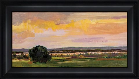 Framed Dusk on Mesa Print