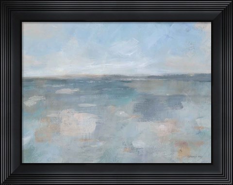 Framed Simply by the Sea Print
