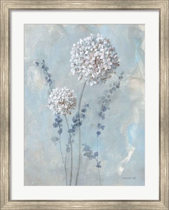 Framed Airy Blooms I Print