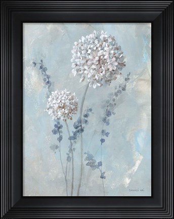 Framed Airy Blooms I Print