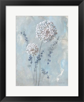 Framed Airy Blooms I Print