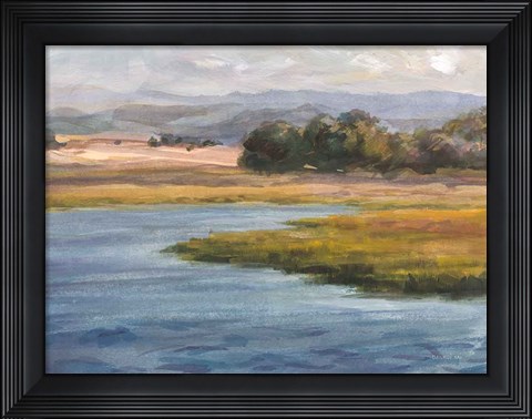 Framed Western Lake Print