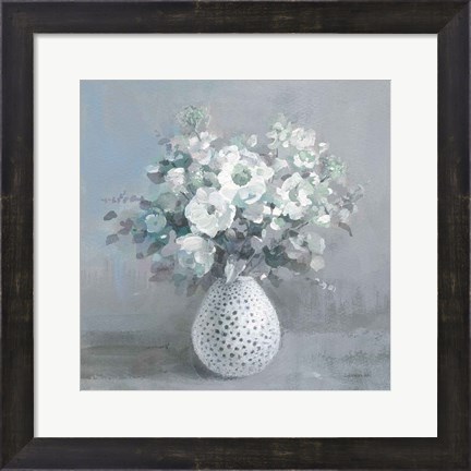 Framed Touch of Spring II Sage Print
