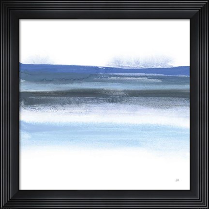Framed Shaded Blues IV Print