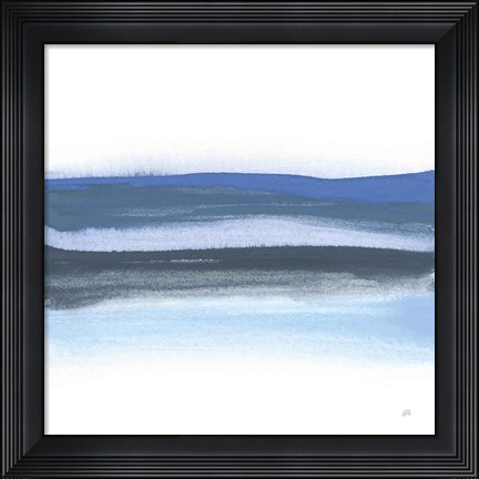 Framed Shaded Blues II Print