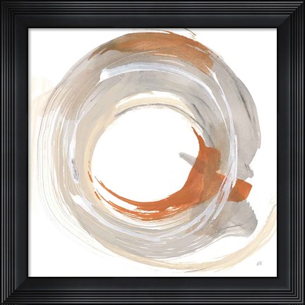 Framed Hake Neutral I Print