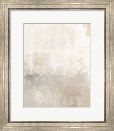 Framed Gray Morning Light II Print