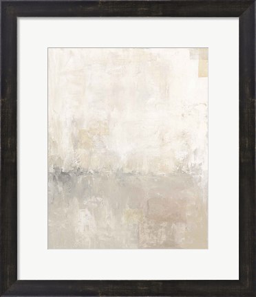 Framed Gray Morning Light II Print